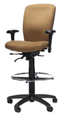 RFM Stool - Managers High Back Stool